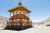 Prächtiger Sungda Chorten (Stupa), Tsarang, Oberes Mustang-Tal, Nepal