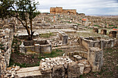 Olivenpresse und byzantinische Festung, Madure Site, in der Nähe von Souq Ahras, Algerien