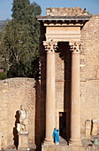 Bühne des römischen Theaters,Guelma,Algerien