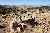 Roman Ruins,View Towards Severan Temple,Djemila,Algeria