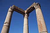Römische Ruinen, Säulen des alten Forums, Djemila, Algerien