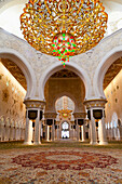 Inside The Sheikh Zayed Grand Mosque,Abu Dhabi,United Arab Emirates