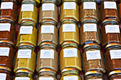 Mustard For Sale At Borough Market,London,England