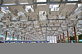 Interior Of An Airport Terminal,Singapore