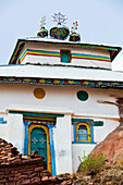 Church Building With Colourful Painted Trim,Tigray Region,Ethiopia