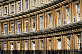 At The Circus,A Famous Example Of Georgian Architecture,Bath,Somerset,England