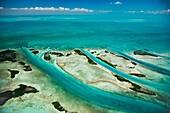 Aerial view of Ambergris Cay,Ambergris Cay,Belize