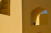 Architektonische Details des Jantar Mantar, Jaipur, Indien, Jaipur, Rajasthan, Indien