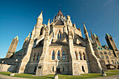 Parlamentsbibliothek auf dem Parlamentshügel, Ottawa, Ontario, Kanada