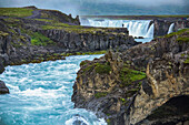 Gullfoss-Wasserfall, am Fluss Hvita, Island