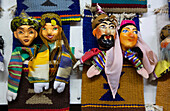 Handgefertigte Puppen zum Verkauf in Itchan Kala, Chiwa, Usbekistan