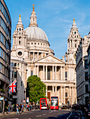 A view of St. Paul's Cathedral from The Tate Modern,London,England