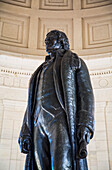 Statue von Thomas Jefferson, Jefferson Memorial, Washington D.C., Vereinigte Staaten von Amerika