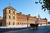 Palast von San Telmo, Sitz der andalusischen autonomen Regierung, Sevilla, Andalusien, Spanien