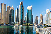 Gebäude der Dubai Marina,Dubai,Dubai,Vereinigte Arabische Emirate