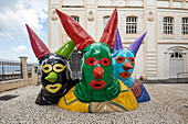 Carnival mask sculpture,Salvador,Bahia,Brazil