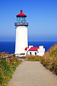 North Head-Leuchtturm,Cape Disappointment State Park,Washington,Vereinigte Staaten von Amerika