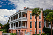 Ein historisches Gebäude in Charleston,South Carolina,Charleston,South Carolina,Vereinigte Staaten von Amerika