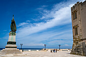 Uferpromenade von Otranto, Apulien, Italien, Otranto, Apulien, Italien