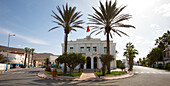Spanish Art Deco colonial building in Sidi Ifni,Southern Morocco,Sidi Ifni,Sous-Massa,Morocco