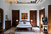 Schlafzimmer der Master-Suite, Amrapali House of Grace, Goa, Indien, Amrapali, Goa, Indien