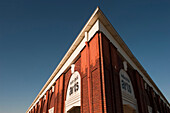 Außenansicht des Industrial Arts Building auf dem alten Messegelände in Lincoln, NE, Lincoln, Nebraska, Vereinigte Staaten von Amerika