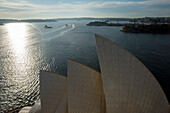 View from the Sydney Opera House roof in Sydney,Australia,Sydney,New South Wales,Australia