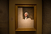 Die National Portrait Gallery im Smithsonian Museum of American Art, mit dem unvollendeten Porträt von George Washington von Gilbert Stuart, Washington, District of Columbia, Vereinigte Staaten von Amerika