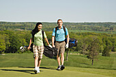 Couple on Golf Course