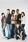Group Portrait of Young Adults