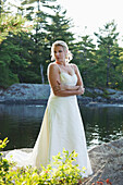 Portrait of Bride,Ontario,Canada