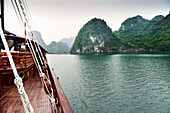 Boat,Gulf of Tonkin,Halong Bay,Quang Ninh Province,Vietnam