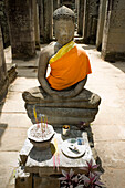 Buddha-Statue im Bayon-Tempel, Angkor Thom, Angkor, Kambodscha