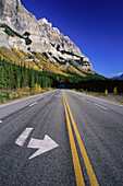 Icefields Parkway and Mt. Wilson,Banff National Park,Alberta,Canada