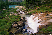 Opabin Plateau und Wasserfall,Yoho National Park,British Columbia,Kanada