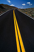 Straße durch den Arches-Nationalpark,Utah,USA