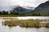 Vermilion Lakes in Banff National Park,Alberta,Canada