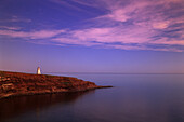 Cape Tryon Leuchtturm und Sankt-Lorenz-Golf bei Sonnenaufgang, Cape Tyron, PEI, Kanada