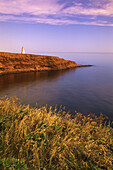Cape Tryon Leuchtturm und Sankt-Lorenz-Golf bei Sonnenaufgang,Cape Tryon,P.E.I.,Kanada