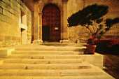 Stairway and Doors,Santo Domingo Church,Oaxaca,Mexico