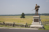111. New Yorker Infanterie-Denkmal,Gettysburg National Military Park,Pennsylvania,USA
