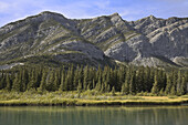 River,Forest and Mountains,Bow Valley Provincial Park,Alberta,Canada