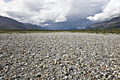 Stone Beach,Bonnet Plume River,Yukon,Canada