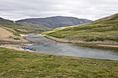 Livingstone and Soper River,Katannilik Territorial Park Reserve,Baffin Island,Nunavut,Canada