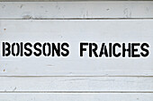 Refreshment Stand Sign
