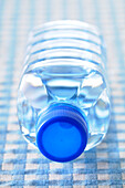 Close-up of Lid on Bottle of Water