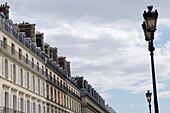 Building and Lamppost,Rue de Rivoli,Paris,France