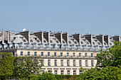 Außenseite eines Gebäudes,Paris,Frankreich