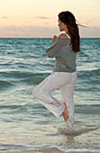 Woman,Reef Playacar Resort and Spa Hotel,Playa del Carmen,Quintana Roo,Yucatan Peninsula,Mexico