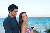 Couple,Reef Playacar Resort and Spa Hotel,Playa del Carmen,Quintana Roo,Yucatan Peninsula,Mexico